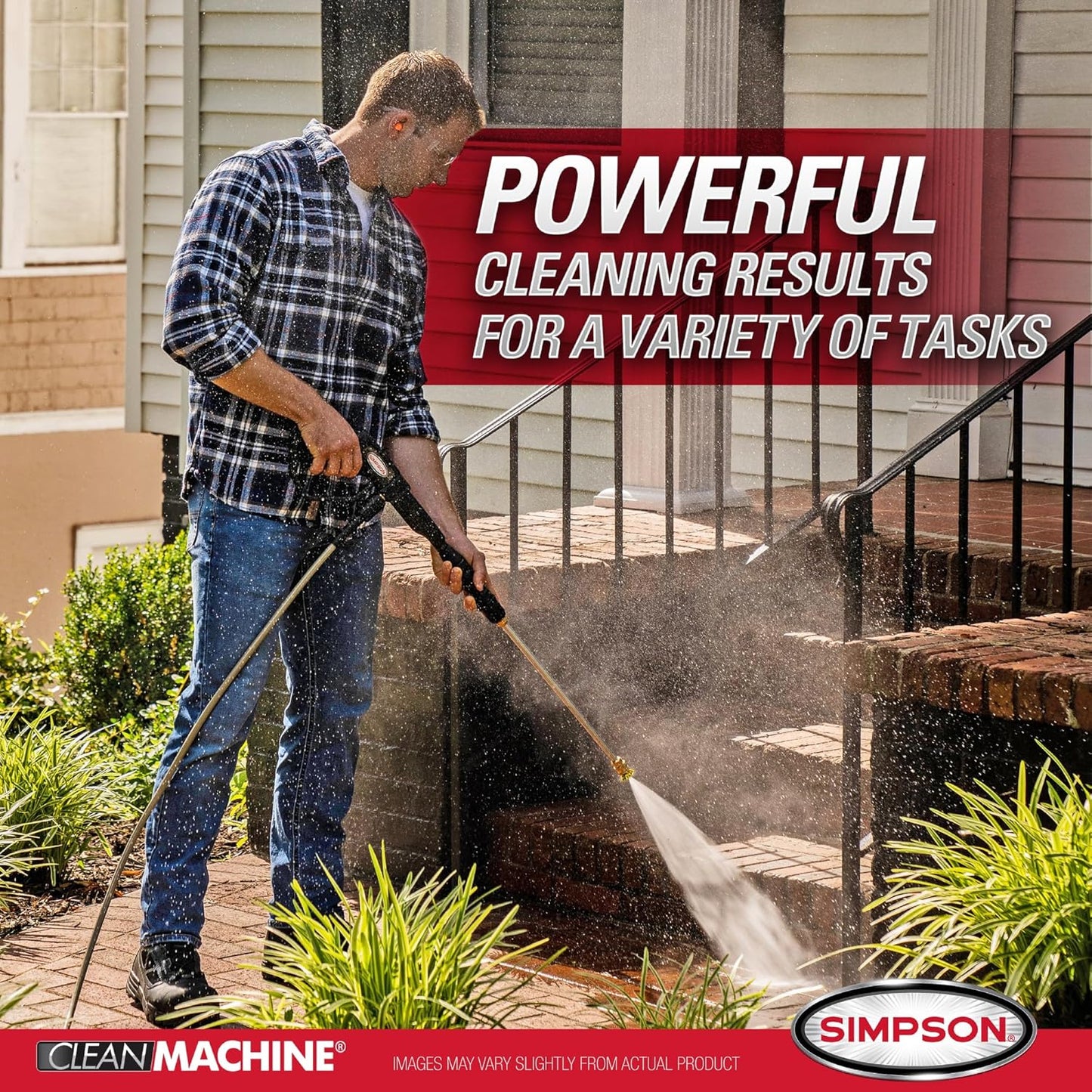 Simpson 3400 PSI Gas Pressure Washer - 2.5 GPM Cold Water Power Washer with 25' Hose | 49-State Compliant