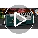 Electric Knife Sharpener with Touch Screen & Variable Speed - Green Variation