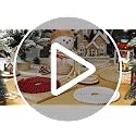 WILLBOND 3 Pcs Wooden Bead Garland for Christmas Tree Beige, 29.5 ft