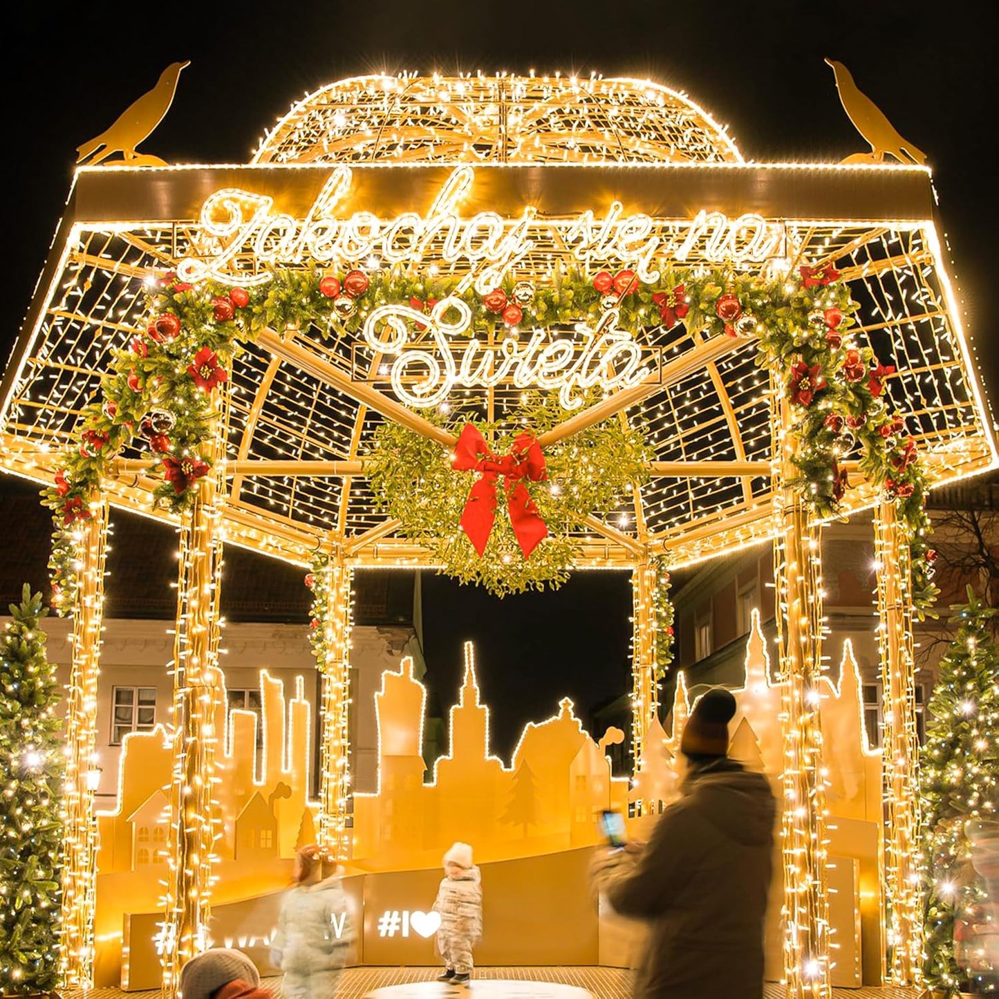 Skiennix 33FT 100 LED Fairy String Lights - Waterproof Indoor/Outdoor Twinkle Lights | 8 Modes for Bedroom, Patio, Garden Decor (Warm White)