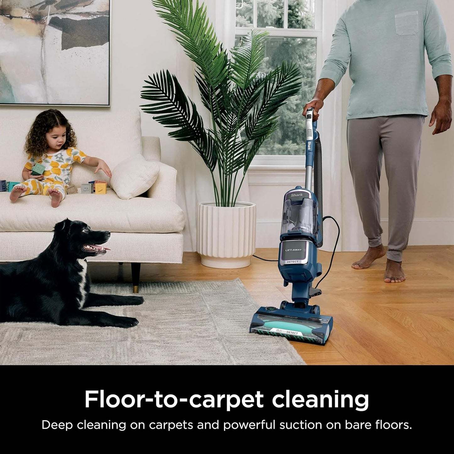 Shark Detect Performance Lift-Away Advanced Vacuum - DuoClean, Odor Neutralizer, LED Headlights | 3 Tools Included