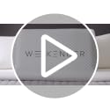 WEEKENDER Standard Cooling Gel Memory Foam Pillow - 1 Pack, Medium Firm, Ventilated Support for Side Back Sleepers