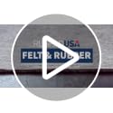 6' x 9' Rug Pad - 1/4 Inch Thick Felt and Rubber Non-Slip Underlay - Safe for All Floors