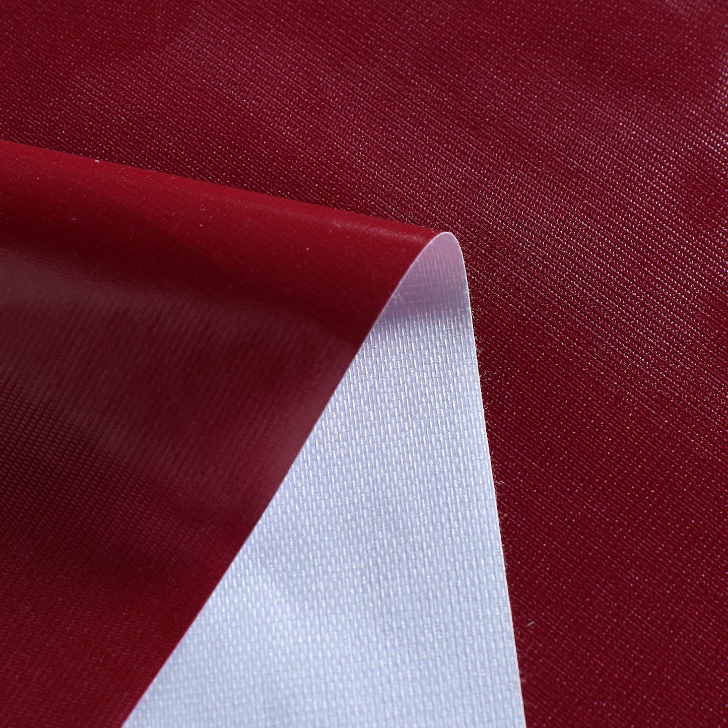 sancua 100% Waterproof Rectangle PVC Tablecloth - 52 x 70 Inch - Oil Proof Spill Proof Vinyl Table Cloth, Wipe Clean Table Cover for Dining Tables, Buffet Parties and Camping, Burgundy