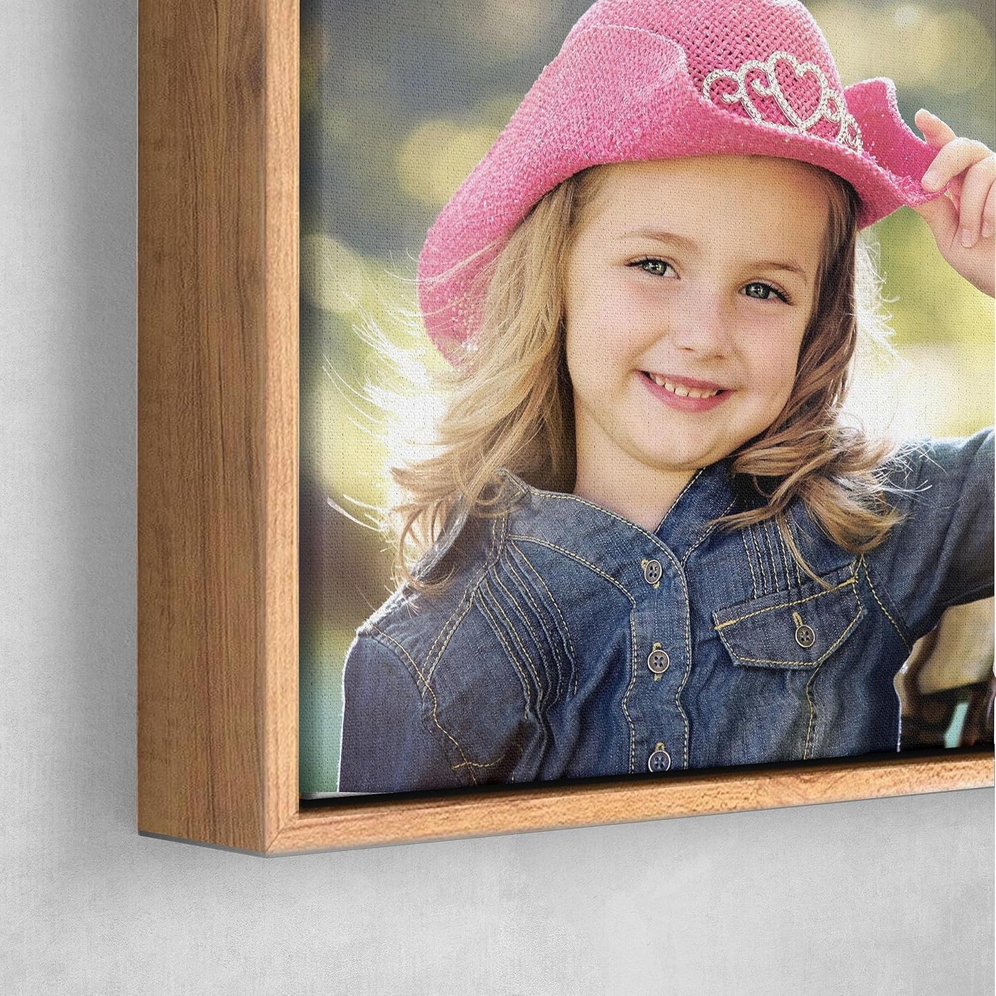 P&L ART - Personalized Custom Canvas Prints | Transform Your Photos into Stunning Wall Art - Beige 16x20