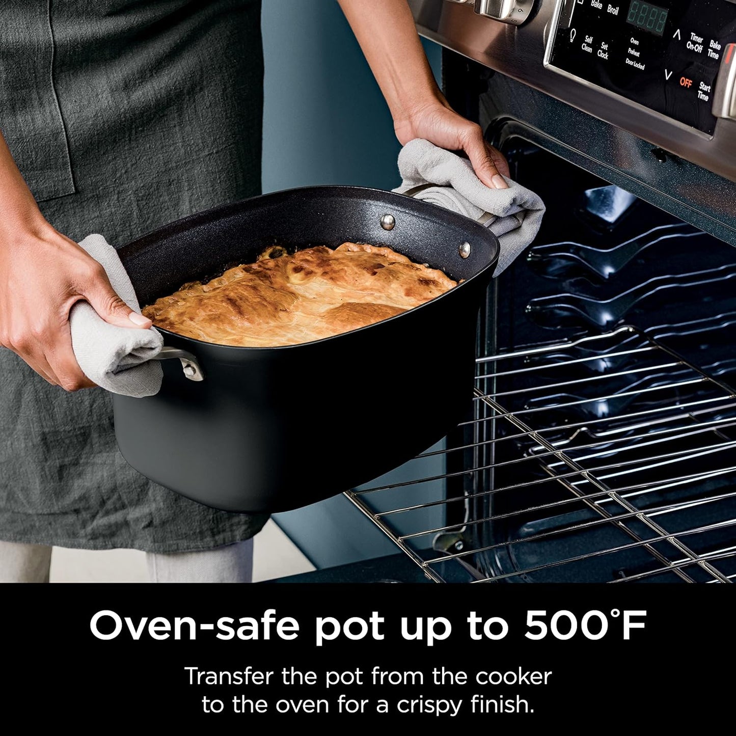 Ninja® 12-in-1 PossibleCooker™ PLUS - 8.5-Qt Multi-Cooker with Sous Vide & Proof | Nonstick, Oven Safe to 500°F | Black