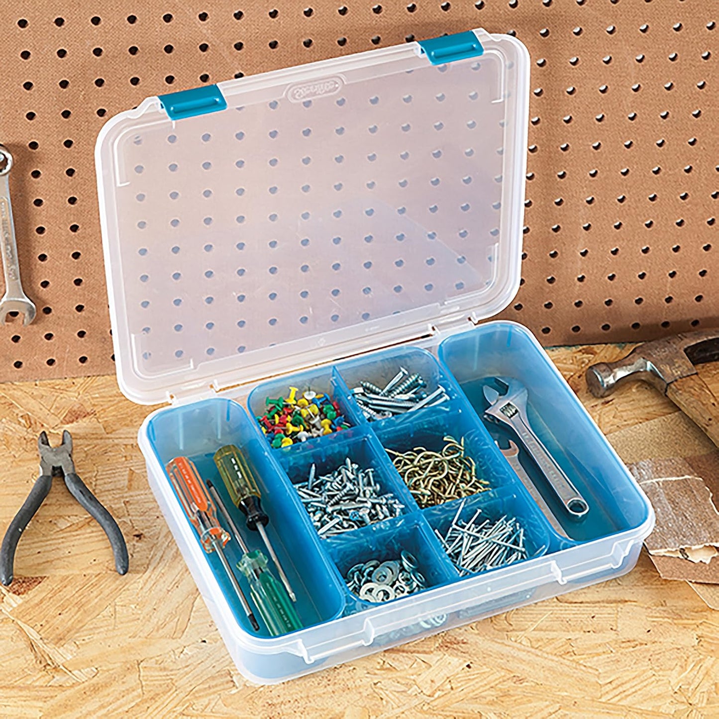 Sterilite Divided Case - Versatile Storage Solution in Multicolor | Organize Your Essentials