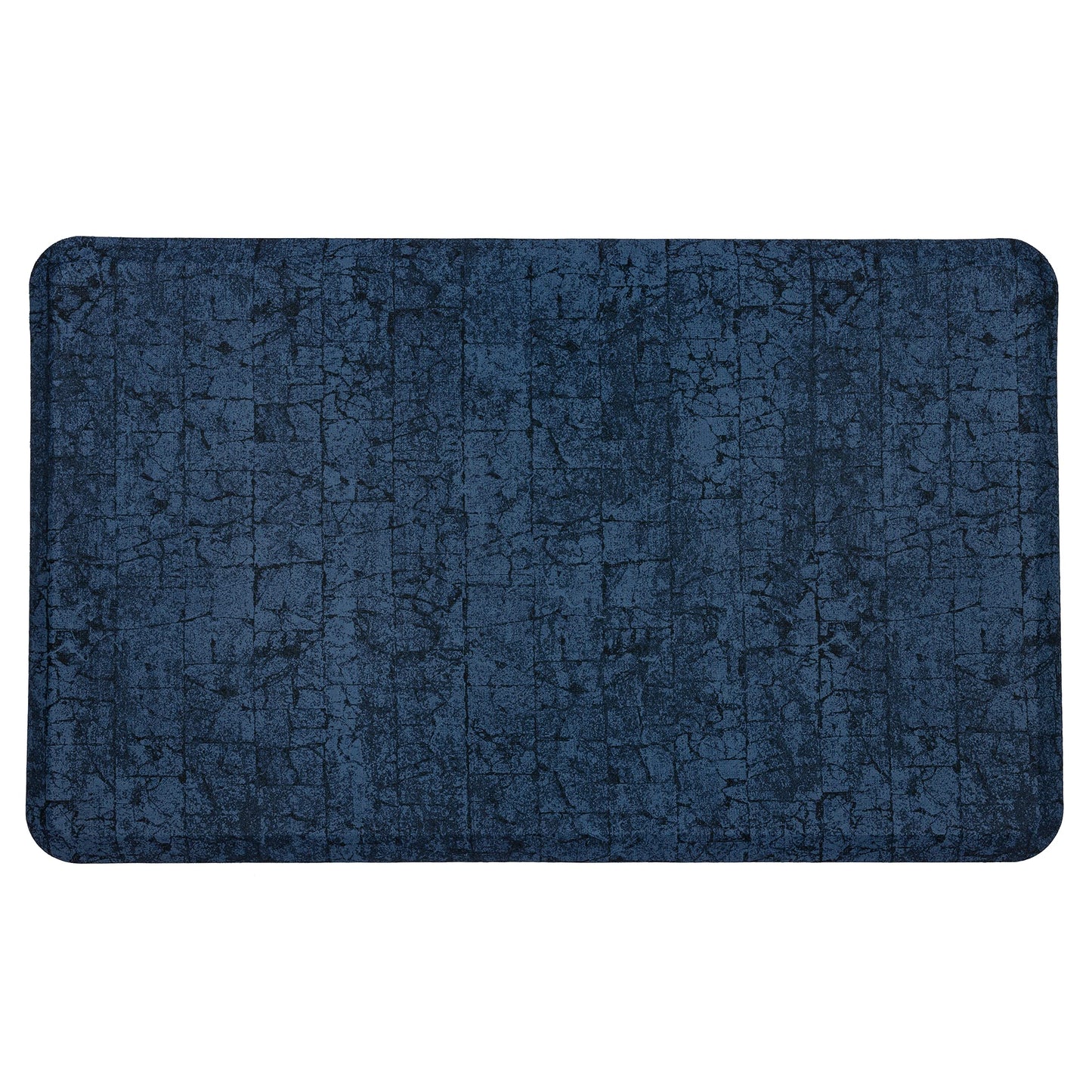 Mohawk Home Anti Fatigue Dri-Pro Cushion Mat, Floral Tile Black (1' 6" x 2' 6")