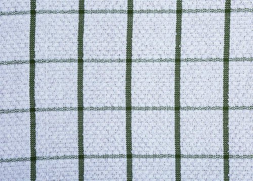 AMOUR INFINI Cotton Kitchen Dish Cloths Set of 8 – Highly Absorbent, Super Soft Premium Terry Cleaning Cloth (12"x12" Inch) Premium Dishcloths for Washing Dishes (Green)