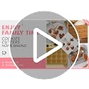 6Pcs Thanksgiving Turkey Cookie Cutters Set - Stainless Steel, Safe Edges, Non-Stick