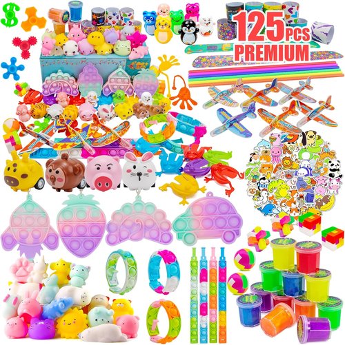 DQstar Party Favors | Treasure Box Prizes for Kids 4-12 | Perfect for Goodie Bags & Birthdays