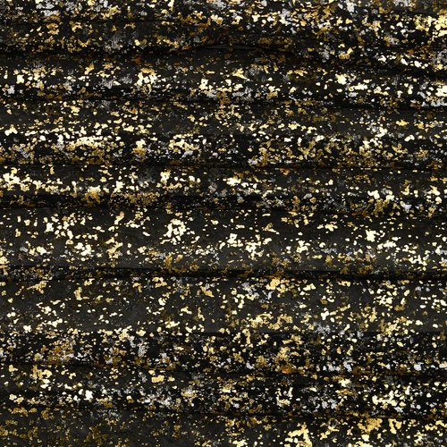 Horaldaily Black Gold Gauze Tablecloth 60x84 Inch Rectangular, Golden Sequin Glitter Metallic Foil, Sheer Tulle Cheesecloth for Wedding Baby Shower Ceremony Birthday