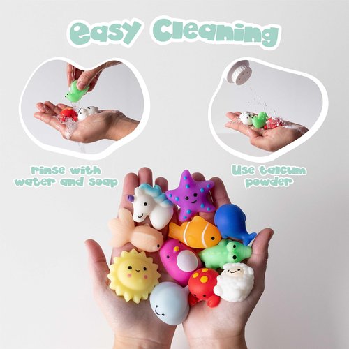 BONNYCO Mochi Squishy Toys Bulk for Kids Party Favors Pack 80. Goodie Bags Stuffers for Kids 3-5 4-8, Return Gifts Birthday Party. Squishy Fidget Toys, Pinata Stuffers Birthday Boys Girls Kawaii