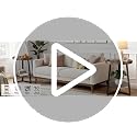 Walnut 2-Tier Round End Table with Storage Shelf, Child-Safe Tray Top, Modern Farmhouse Design, Small Space Couch Side Table