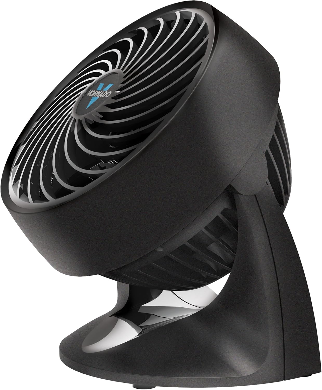 Vornado 133 Air Circulator Fan - Small Room Table Fan with Adjustable Head & 2 Speeds | Black