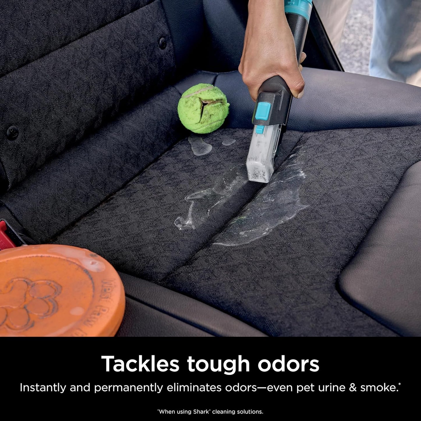 Shark StainStriker HairPro Portable Carpet Cleaner - Self-Cleaning with Pet Hair Tools & Solutions | Copper, 4 Cleaning Tools