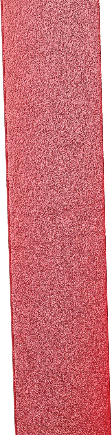 Sattiyrch 12" Wreath Hanger - Durable Steel Over The Door Hook for Front Door | Red Color
