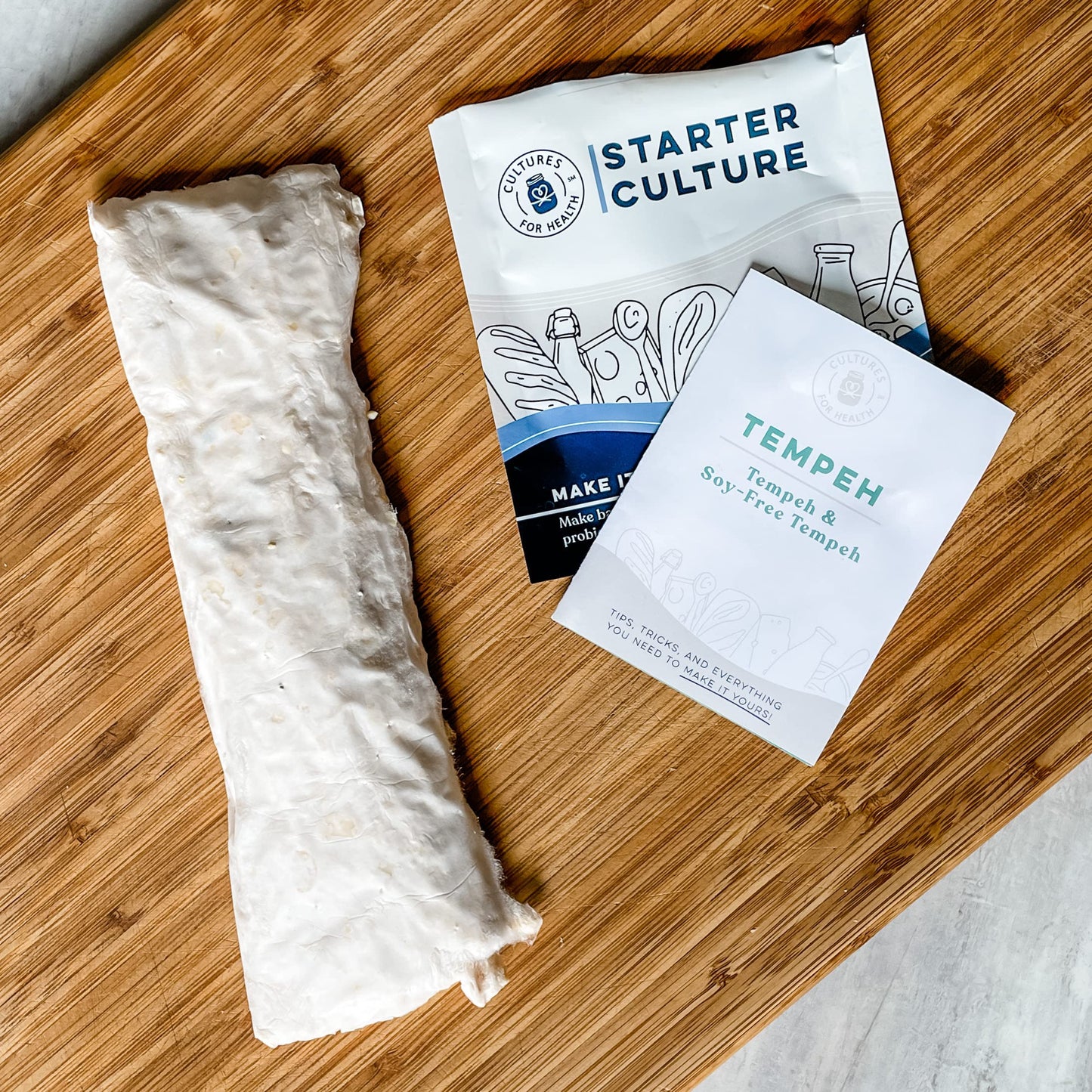Cultures for Health Tempeh Starter Culture | 4 Packets Starter Spores for DIY Plant Based Meat | Gluten Free, Non-GMO Indonesian Food | Make Meatless Bacon, Vegan Nuggets, & More High Protein Snacks