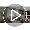 Natural Linen Cafe Curtains 24 Inch Length Set - 40W x 24L Pinch Pleated