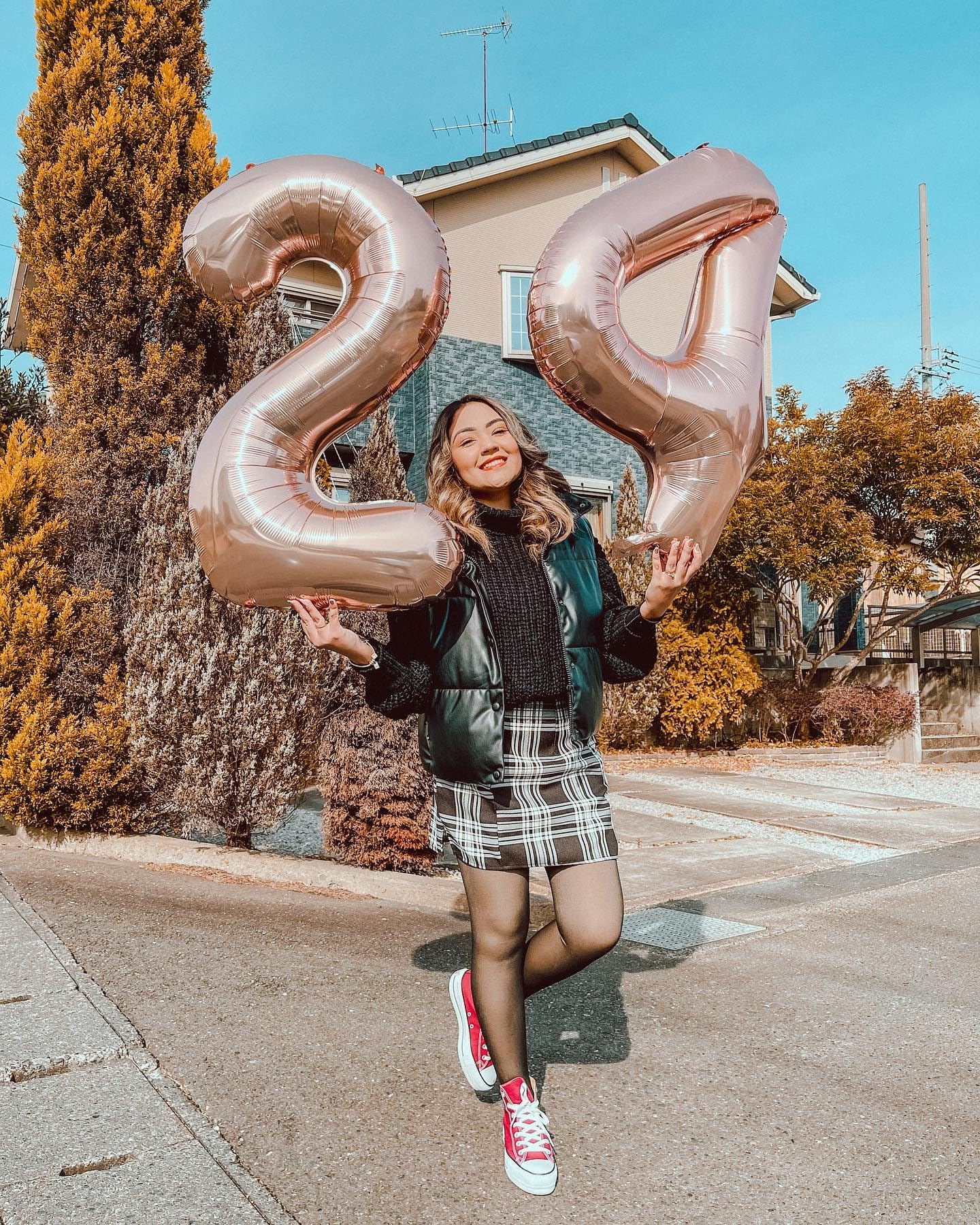 Rose Gold Number 0 Balloon 40 Inch, 0 Balloon Number for 10th 20th 30th 40th 50th 60th Birthday Decorations, Rose Gold Party Supplies