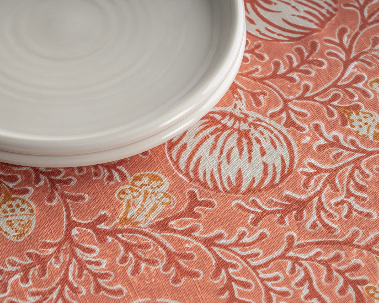 Maison d' Hermine Table Cloth Rectangle Table 100% Cotton 70 x 120 Inches Fall Tablecloth Reusable Everyday Use for Thanksgiving Christmas Decorations Dining Farmhouse Party (Harvest Festival)