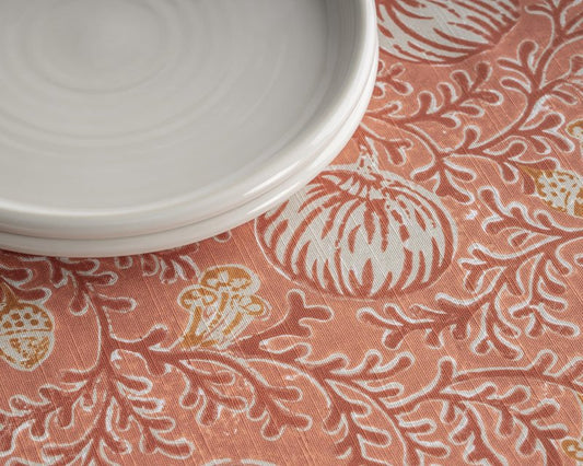 Maison d' Hermine Table Cloth Rectangle Table 100% Cotton 70 x 120 Inches Fall Tablecloth Reusable Everyday Use for Thanksgiving Christmas Decorations Dining Farmhouse Party (Harvest Festival)