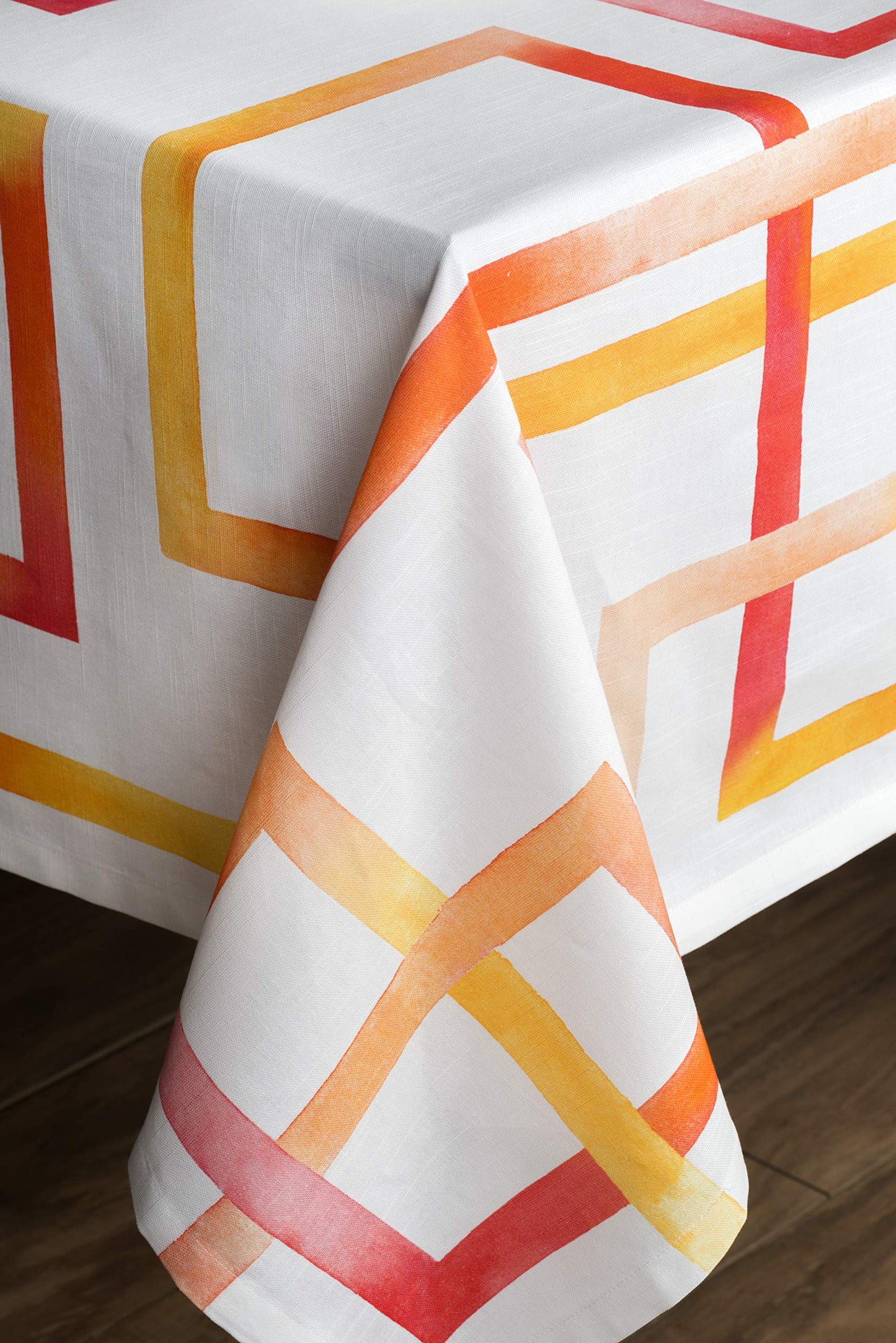 Maison d' Hermine Table Cloth Rectangle Table 100% Cotton 60 x 120 Inches Tablecloth Reusable Decorative for Dining Kitchen Room Farmhouse Home Gifts for Mothers Day Spring Summer - Summer Maze