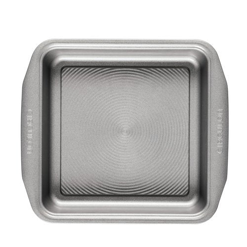Circulon Nonstick Bakeware Baking Pan / Cake Pan, Square - 9 Inch, Gray