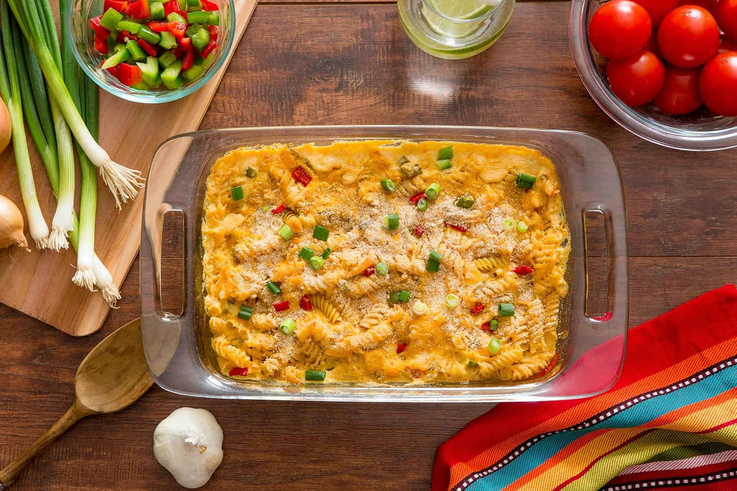 Pyrex Easy Grab 2-Qt Glass Baking Dish - Non-Toxic, BPA-Free Lid | Dishwasher & Oven Safe