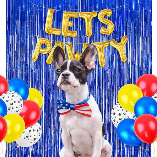 Dark Blue Tinsel Backdrop Streamers - GREATRIL Party Streamers Backdrop Foil Fringe Curtains for Birthday Royal Boys Men Decorations - 1m x 2.5m - Pack of 2