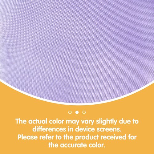 BRILLMAX 4 Pack Lavender Tablecloths 90 x 132 Inch for 6ft Rectangle Tables - 150 GSM Polyester Fabric, Floor Length Drop, Water, Stain & Wrinkle Resistant Cloth Cover for Wedding Reception Banquet