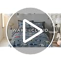 Wake In Cloud Twin Race Car Bedding Set for Boys - Colorful Supercar Comforter & Sheets, 5 Pieces