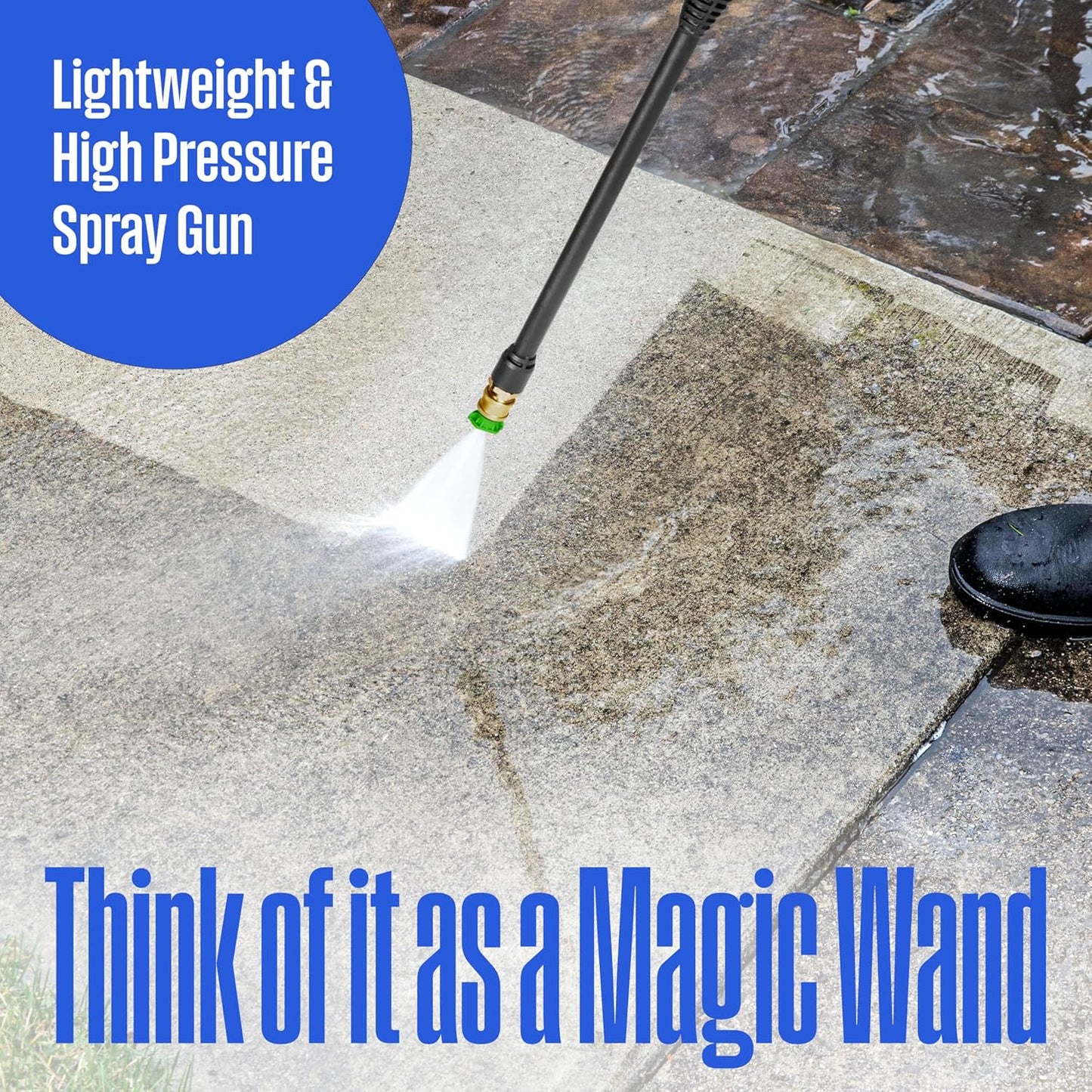 Westinghouse ePX3050 Electric Pressure Washer - 2100 PSI, 1.76 GPM, Foam Cannon & Turbo Nozzle for Versatile Cleaning