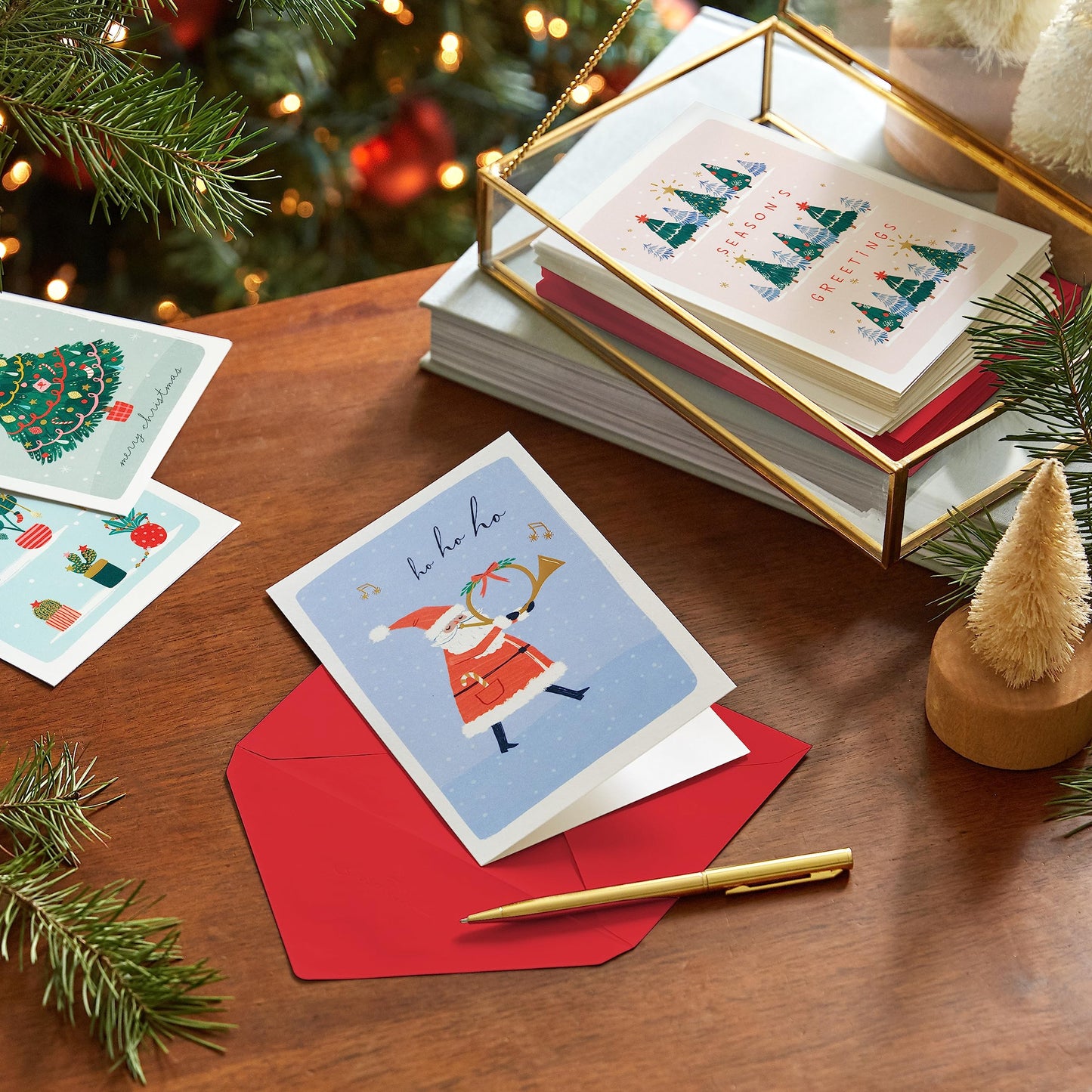 Hallmark Cute Boxed Christmas Card Assortment (24 Cards and Envelopes)