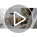 Unity Sand Ceremony Set Black Gold Retro Wedding Hourglass with Vases & Sand - Elegant Gift
