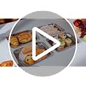 24 Pack Stainless Steel Baking Sheets - 10 x 8 x 1 Inch Oven & Cookie Trays - Durable Non-Stick Surface