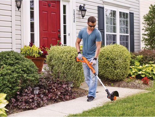 BLACK+DECKER 20V MAX Cordless String Trimmer - 10-Inch Electric Weed Wacker with Ergonomic Design & Automatic Feed Spool