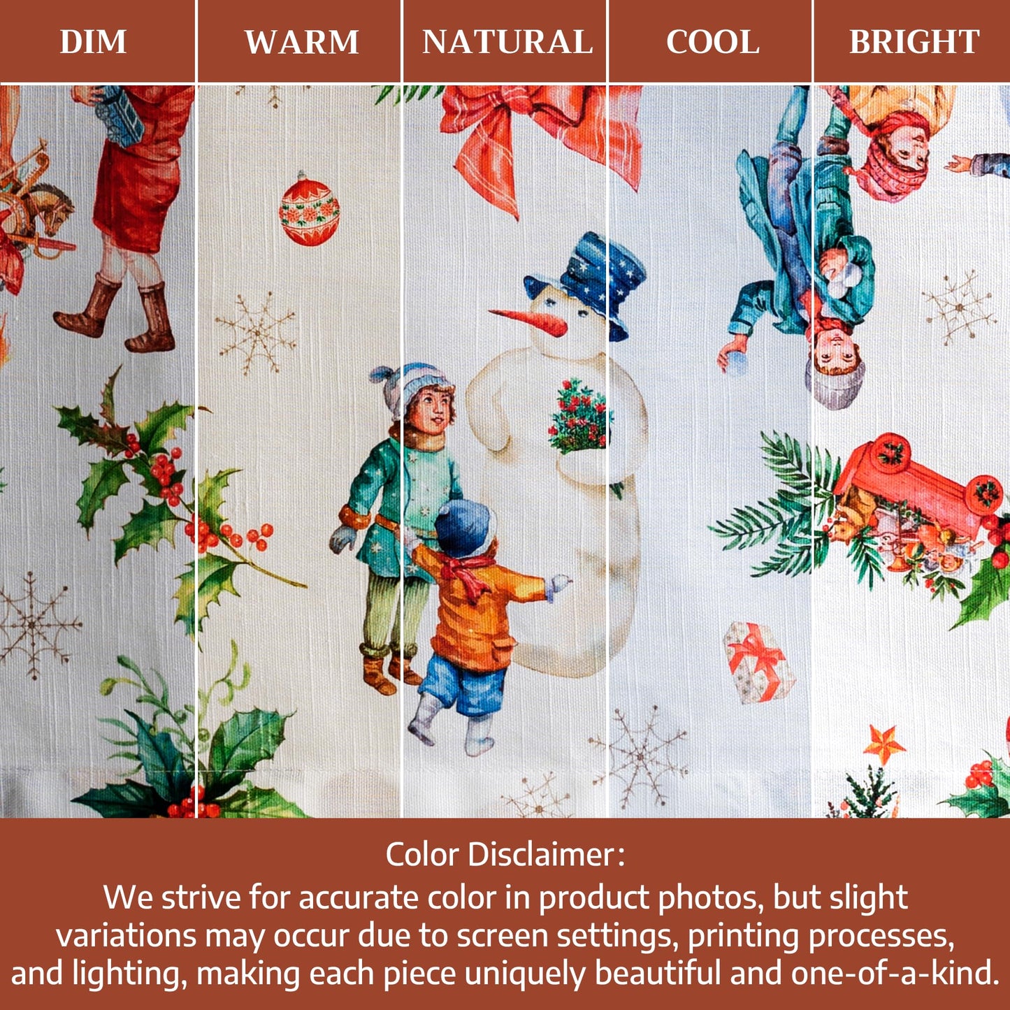 Maison d' Hermine Table Cloth Rectangle Table 100% Cotton 60 x 90 Inches Fall Tablecloth Reusable Everyday Use for Thanksgiving Christmas Decorations Dining Farmhouse Party (Chromo)