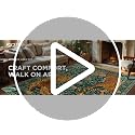 Joydeco 8x10 Large Washable Vintage Tiger Rug for Living Room & Bedroom - Camel