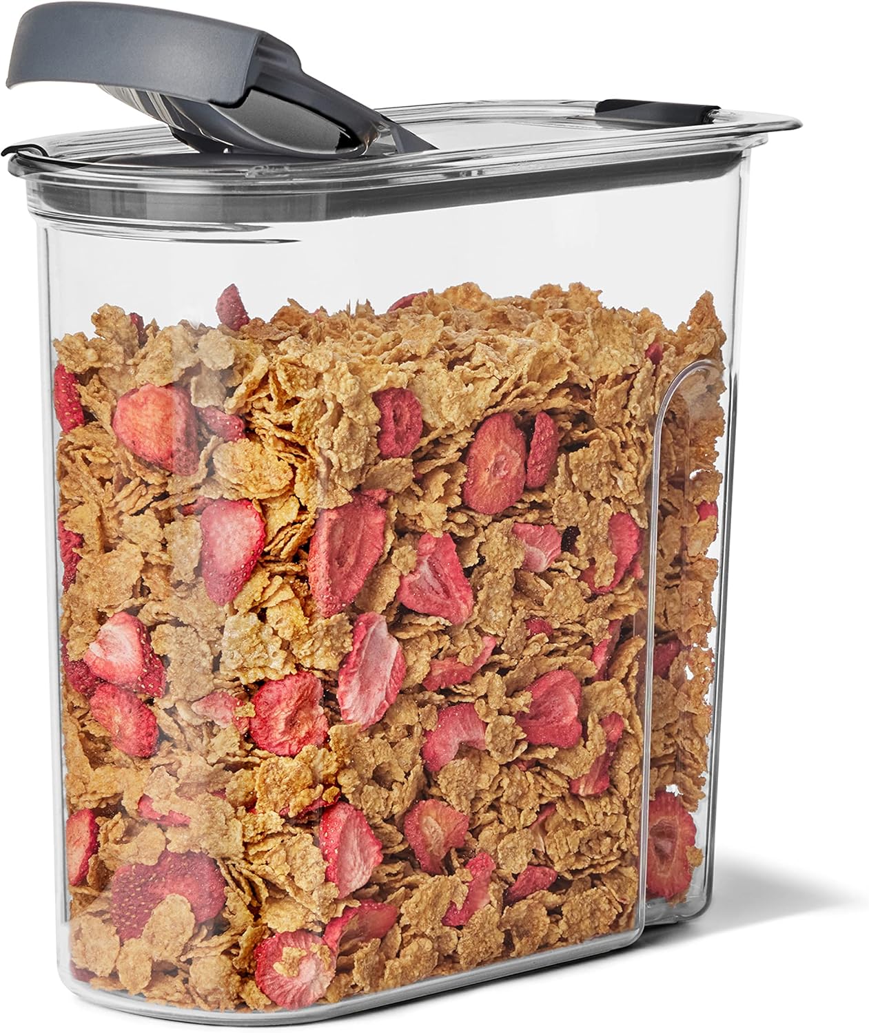 Rubbermaid Brilliance Airtight Cereal Storage Container - Shatterproof, BPA-Free, 32oz Capacity