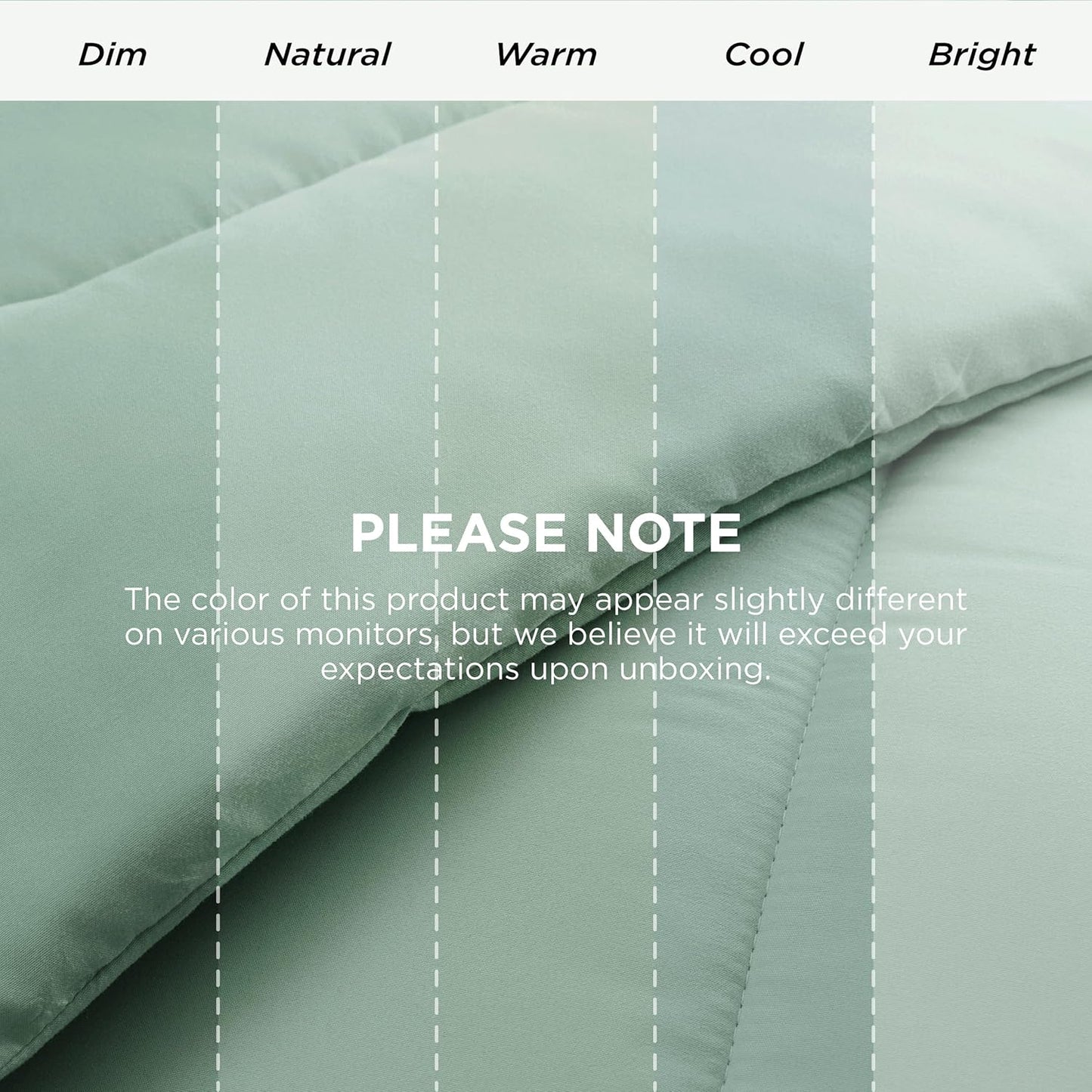 Bedsure Comforter Duvet Insert - All-Season Quilted Full Size Bedding Blanket, Sage Green, 86 x 82 Inches