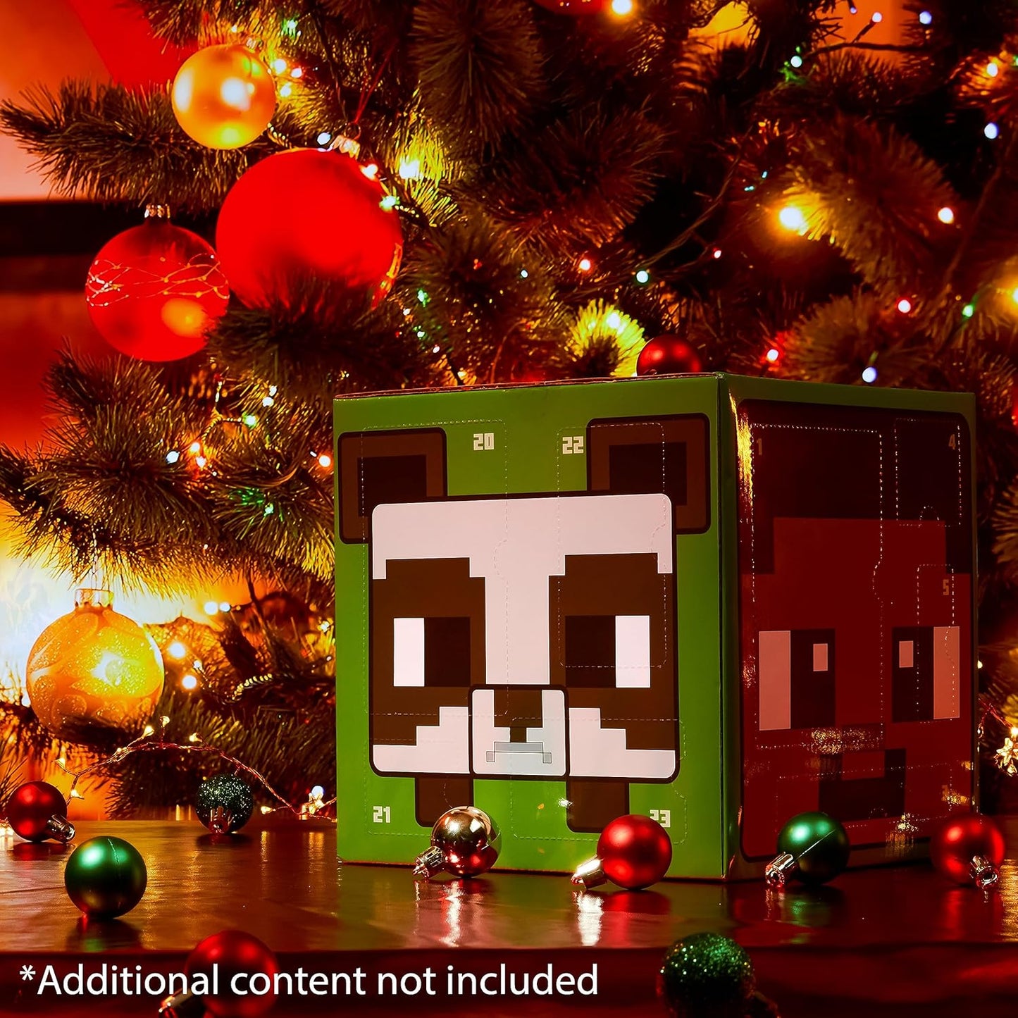 Minecraft Advent Calendar 2025 - 24 Fun Items for Boys & Girls | Keychains, Pens & Notebooks
