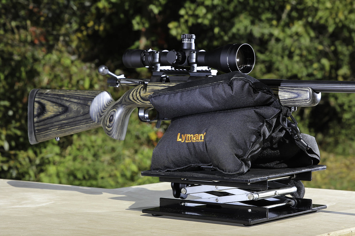 Lyman Bag Jack Shooting Bag Lift, Black