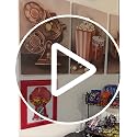 Pink Eye Candy Frame Candy Dispenser Gumball Machine Wall Mount & Tabletop