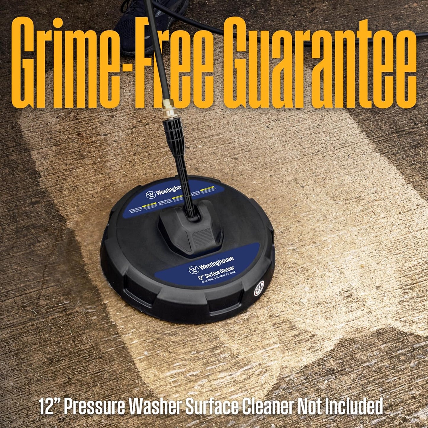 Westinghouse ePX3050 Electric Pressure Washer - 2100 PSI, 1.76 GPM, Foam Cannon & Turbo Nozzle for Versatile Cleaning