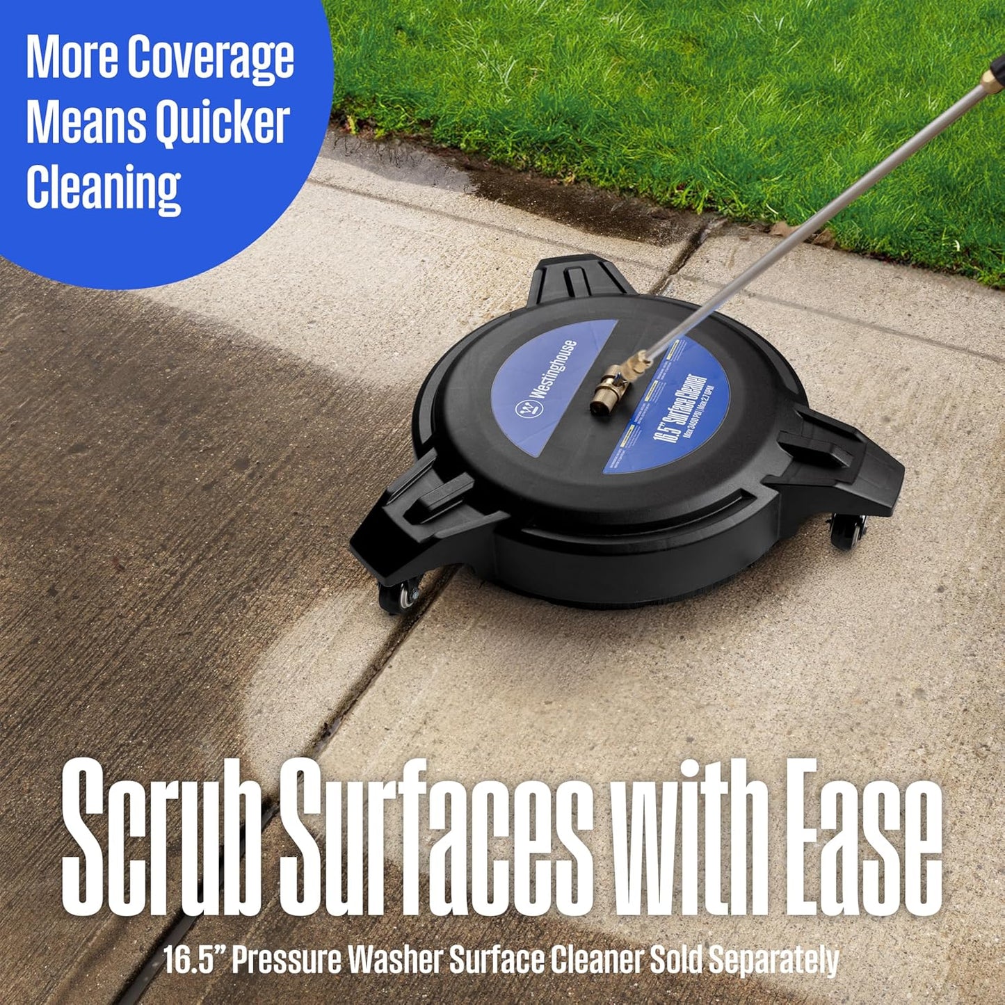 Westinghouse WPX3000 Gas Pressure Washer - 3000 PSI, 2.3 GPM, Includes Spray Gun & 4 Nozzles for Versatile Cleaning