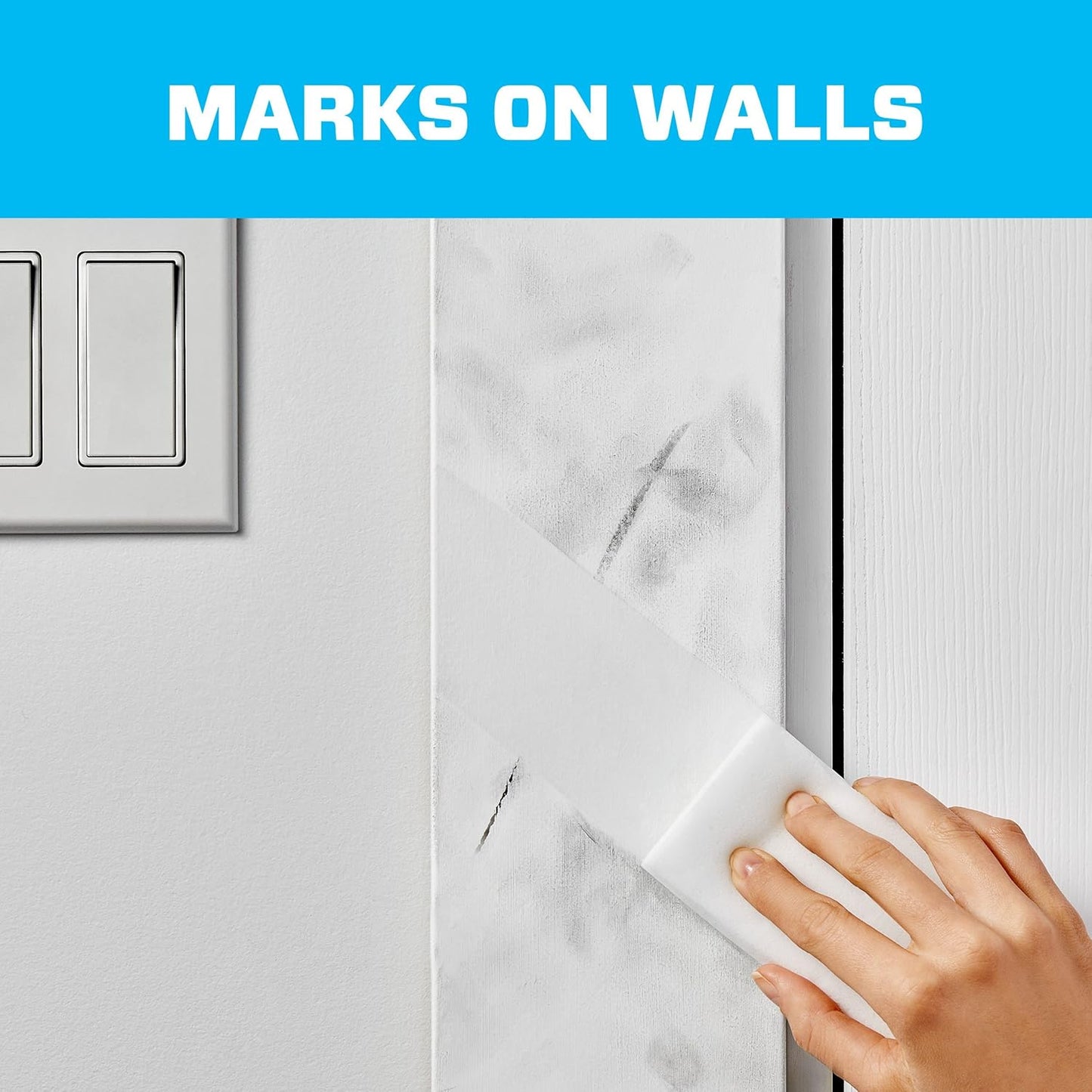 Mr Clean Magic Eraser - Erase Stains & Scuff Marks | Original 2 Count Pack