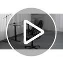 Furmax Black Executive Office Chair with Lumbar Support & Swivel, Adjustable Height