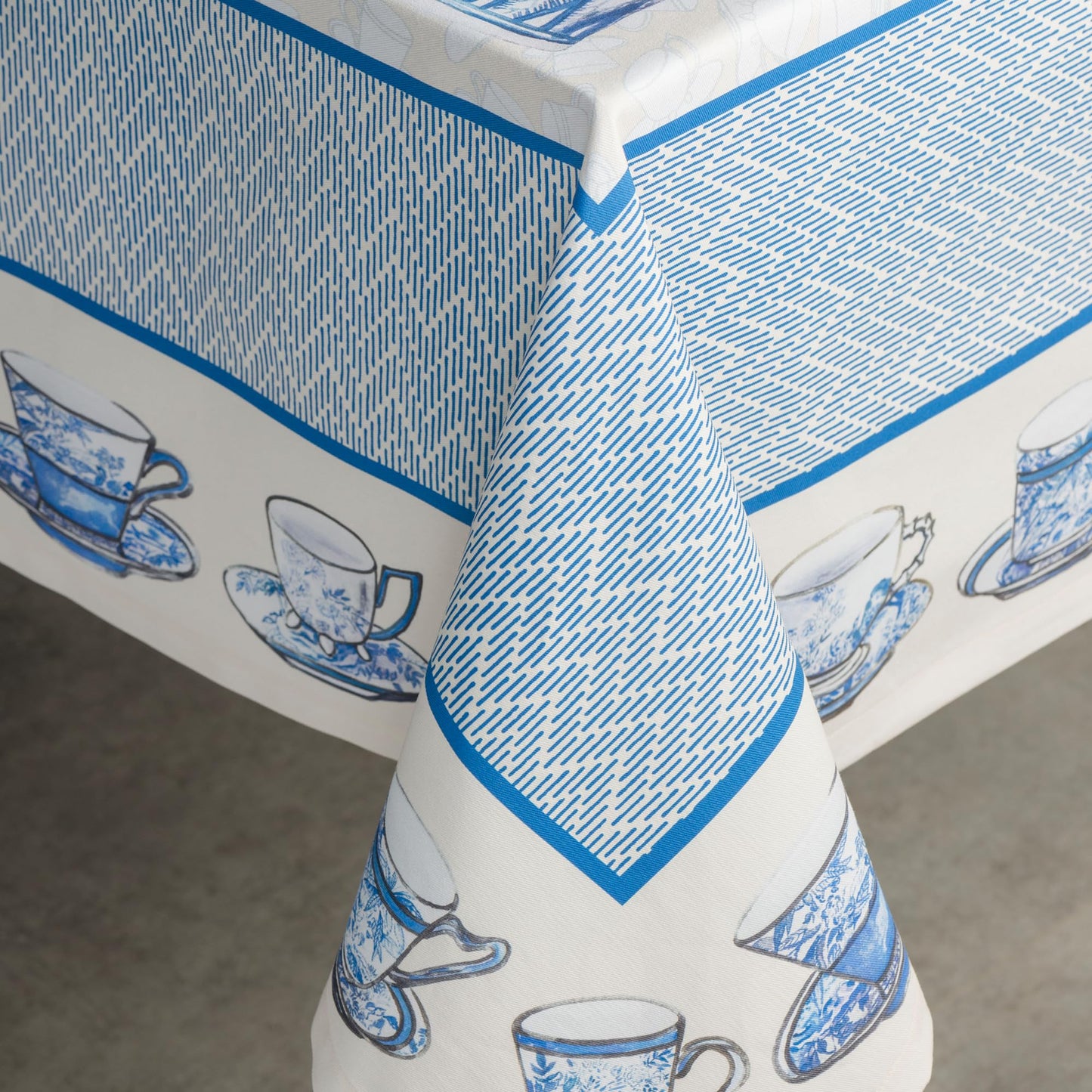 Maison d' Hermine Table Cloth Rectangle Table 100% Cotton 54 x 72 Inches Tablecloth Reusable Decorative for Dining Kitchen Room Farmhouse Home Gifts for Mothers Day Spring Summer - Canton