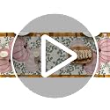 Artoid Mode 13 x 108 Inch Pink Fall Table Runner - 210 GSM Polyester Home Decor
